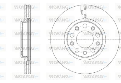 D6138910 WOKING Тормозной диск