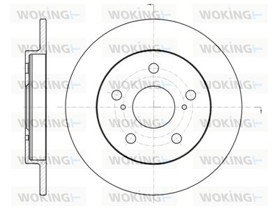 D6107400 WOKING Тормозной диск