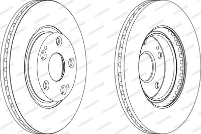 WGR14011 WAGNER Тормозной диск
