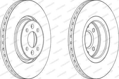 WGR15131 WAGNER Тормозной диск