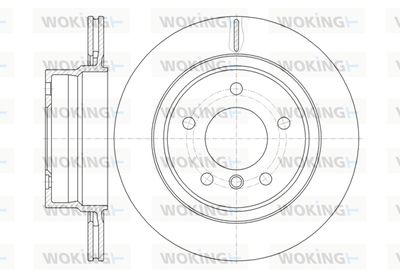 D6114510 WOKING Тормозной диск