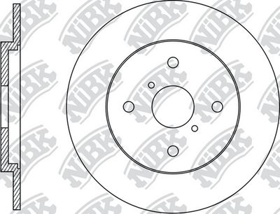 RN1497 NiBK Тормозной диск