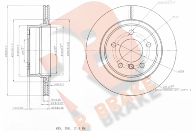 78RBD26087 R BRAKE Тормозной диск