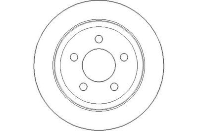 NBD1650 NATIONAL Тормозной диск