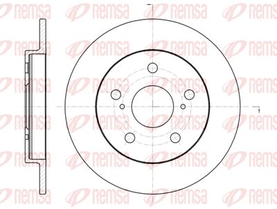 6107400 REMSA Тормозной диск