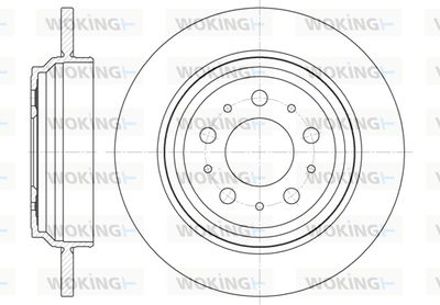 D691600 WOKING Тормозной диск