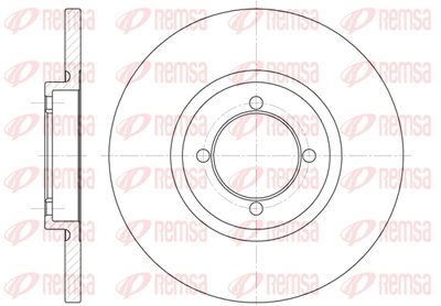 609100 REMSA Тормозной диск