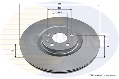 ADC2923V COMLINE Тормозной диск