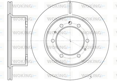 D692610 WOKING Тормозной диск
