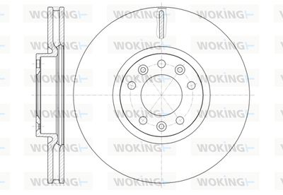 D6147210 WOKING Тормозной диск