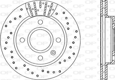 BDRS117625 OPEN PARTS Тормозной диск