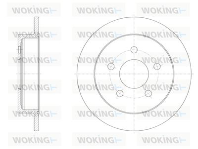 D671900 WOKING Тормозной диск