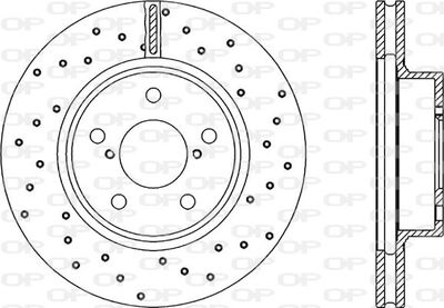 BDRS149125 OPEN PARTS Тормозной диск