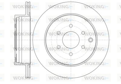 D6135410 WOKING Тормозной диск