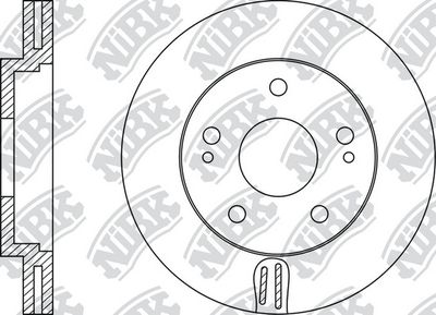 RN1365 NiBK Тормозной диск