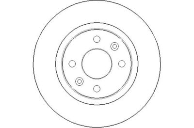 NBD1534 NATIONAL Тормозной диск