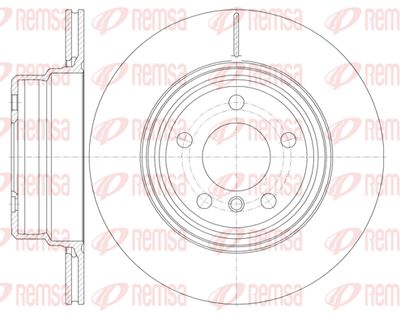 675510 REMSA Тормозной диск