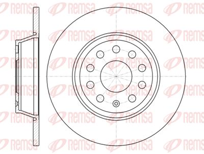 697300 REMSA Тормозной диск