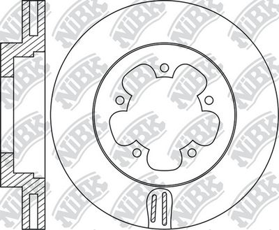 RN1964 NiBK Тормозной диск