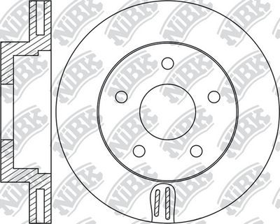 RN1991 NiBK Тормозной диск