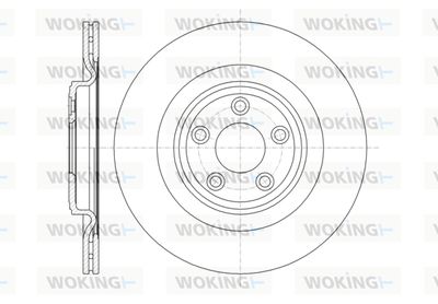 D6137510 WOKING Тормозной диск