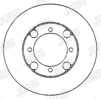 561802J JURID Тормозной диск