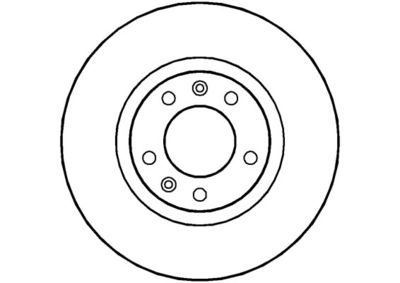 NBD1121 NATIONAL Тормозной диск