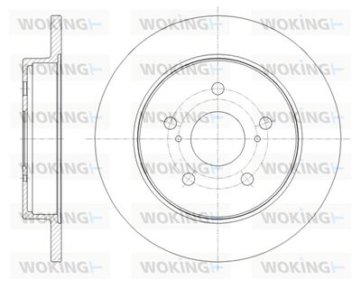 D6179500 WOKING Тормозной диск