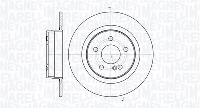 361302040339 MAGNETI MARELLI Тормозной диск