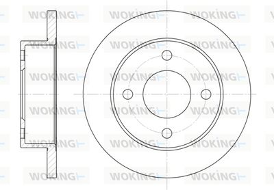 D601200 WOKING Тормозной диск