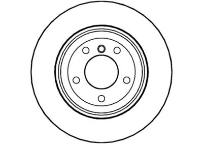 NBD1008 NATIONAL Тормозной диск