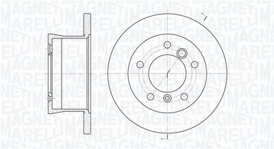 361302040259 MAGNETI MARELLI Тормозной диск
