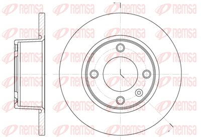 643300 REMSA Тормозной диск