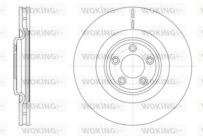 D6151110 WOKING Тормозной диск
