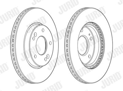 562986JC JURID Тормозной диск