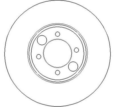 NBD098 NATIONAL Тормозной диск