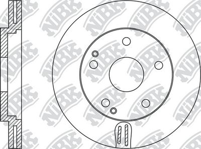 RN1361 NiBK Тормозной диск