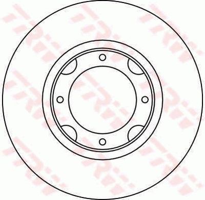 DF1909 TRW Тормозной диск