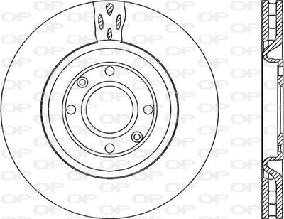 BDR195620 OPEN PARTS Тормозной диск