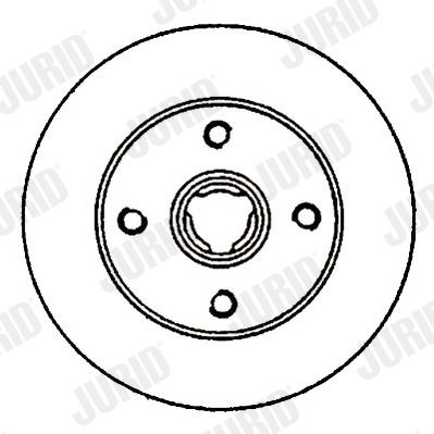 561413J JURID Тормозной диск