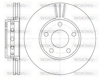 D646310 WOKING Тормозной диск