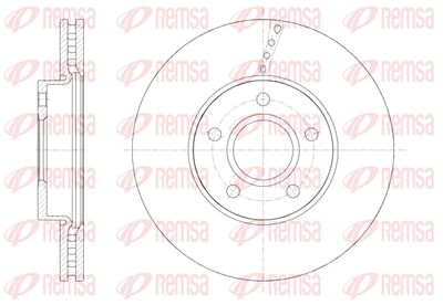 6158810 REMSA Тормозной диск