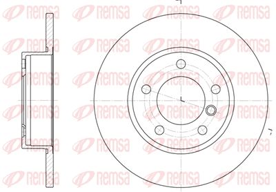 632300 REMSA Тормозной диск