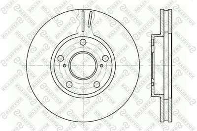 60204549VSX STELLOX Тормозной диск