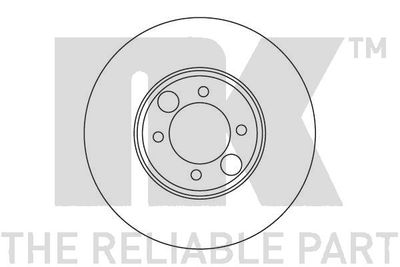 201216 NK Тормозной диск
