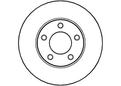 NBD1188 NATIONAL Тормозной диск
