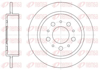 623800 REMSA Тормозной диск