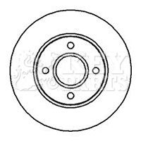 KBD4120 KEY PARTS Тормозной диск