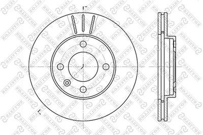 60204724VSX STELLOX Тормозной диск