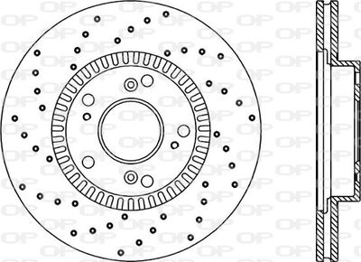 BDRS216225 OPEN PARTS Тормозной диск